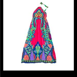 Flying Tomato Colorful Patterned Maxi dress Womens Medium